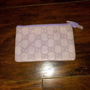 🔥🔥Gucci GG Monogram Coin Purse “Light Purple”